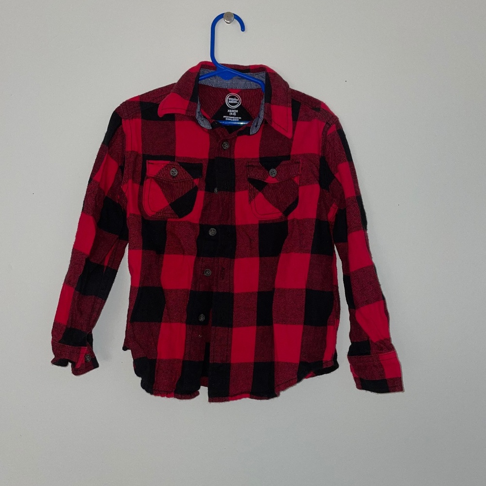 Red & Black Shirt